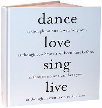 Dance, Love and Sing Journal from Quotable Cards