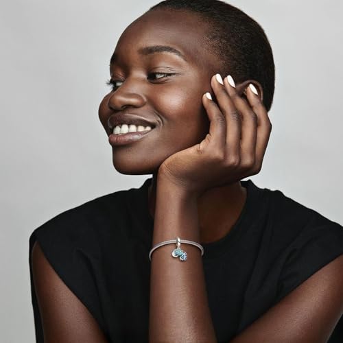 PANDORA Color-Changing Chameleon Dangle Charm Bracelet Charm Moments Bracelets - Stunning Women's Jewelry - Gift for Women - Made with Sterling Silver & Enamel, With Gift Box3