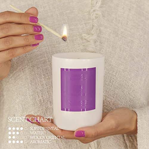 Esna Home Leblanc Fresh Cut Roses & Berries Premium Aromatherapy Scented Candles | Gifts For Her | All Natural Essential Oils Soy | 8.8Oz 50 Hours Long Burning | Votive Candle With Matching Gift Box #TOP1