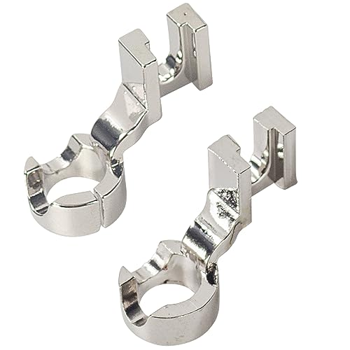 2 Piezas Pie para Regla Bajo Lateral para Máquina de Coser