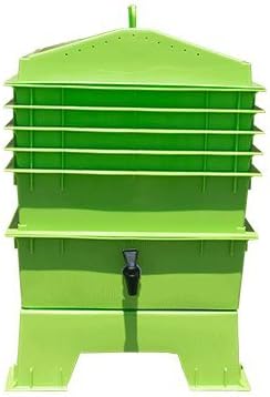 Homestead Essentials Worm Composting Bin (Deluxe Green)