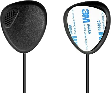 2 Pin Walkie Talkie Helmet Earpiece Kit Open Full Face Motorcycle Helmet Headset with Finger PTT Mic Push to Talk for Baofeng UV-5R UV-82 UV-82hp BF-888s ar-152 Kenwood Two Way Radio (Triangle)
