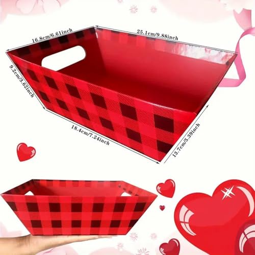 Panier cadeau vide kraft rigide pour emballage stable sans déchirure