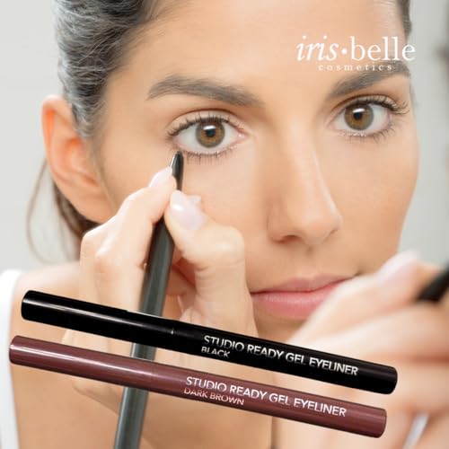 Delineador Gel Studio Ready Iris.Belle 2 pcs Negro miniatura 4