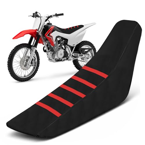 USTPO Dirt Bike Seat Cover Cushion for CRF 110 125F CRF110F CRF125F 2023 2024 2025 Pit Bike Non-Slip Surface Gripper Soft Red by USTPO - Used condition - US$21.96