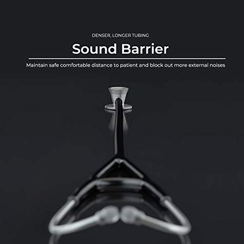 Image of MDF Instruments Galaxy Blackout ProCardial Cardiology Stethoscope, Limited Edition Mprints, Lightweight Titanium, Adult, Dual Head, Galaxy Tube, Blackout Chestpiece-Headset, MDF797TGXBO