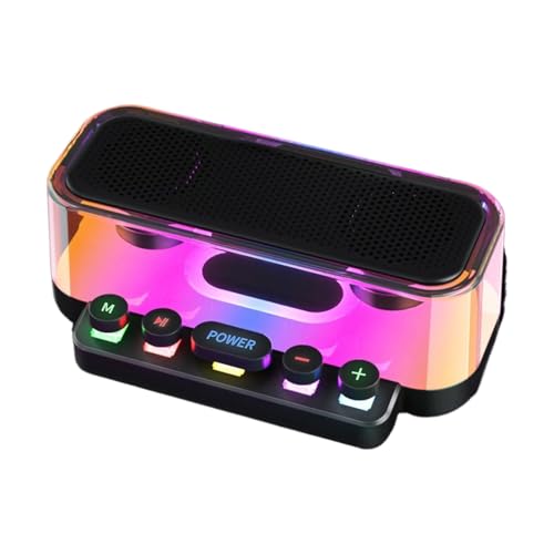 Enceinte portable sans fil avec lumières punk pour animer votre cuisine