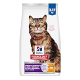 Hill's Science Diet Adult Sensitive Stomach & Skin Chicken & Rice Recipe Dry Cat Food 3.17 kg Bag