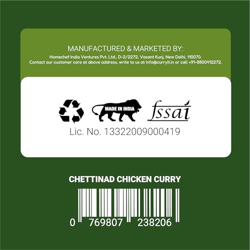 Image of CURRYiT Chettinad Chicken Curry Paste | Ready to Cook in 15 mins | Just add Fresh Mutton, Meat, Fish | Goodness of Ghee | No Preservatives | Eat with Chawal Roti | Indian Masala Gravy 120g