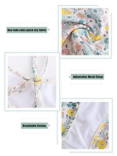 Image of Girls Two Piece Swimsuits Tankini Bathing Suit for Kids Hawaiian Swimwear Set 3-16 Years
