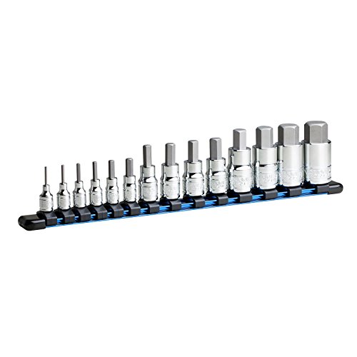 Image of Capri Tools Hex Bit Socket Set, Metric, Advanced Series, 14-Piece (30500-14HM)