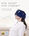 MUSICOZY Sleep Mask Headphones Bluetooth Sleep Masks with Headphones Eye Wireless Masks Bluetooth 5.4 with Adjustable Headband Total Blackout for All Night Sleep, Travel & Nap