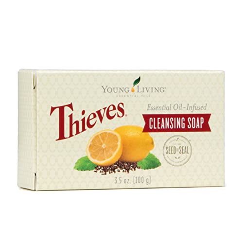 Thieves Essential Oil savon Young Living contre la peau sèche et les impuretés