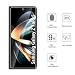 WFTE 2-Pack Tempered Glass for Samsung Galaxy Z Fold 5/Z Fold5 Screen Protector,9H Hardness,Anti-Scratch,Anti-... Clear,Premium Protective Film for Samsung Fold 5,Case Friendly