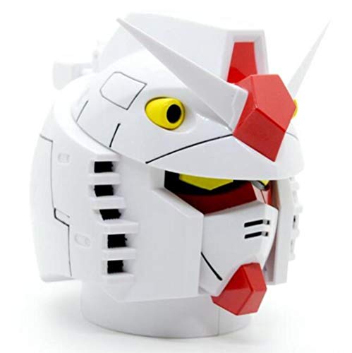 QIANHUA Tête de Gundam créative en Plastique + Tasses en Acier Inoxydable Tasse Tasse à Eau de Bureau Tasse à café Tasse 350 ML, 301-400 ML