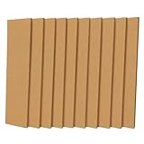 FORTUNATO Lastra Sughero 100x50 cm Sp. 3 mm Resistente Anti Umidità Muffa Condensa Antistatico Fonoassorbente Isolamento Protezione (10)