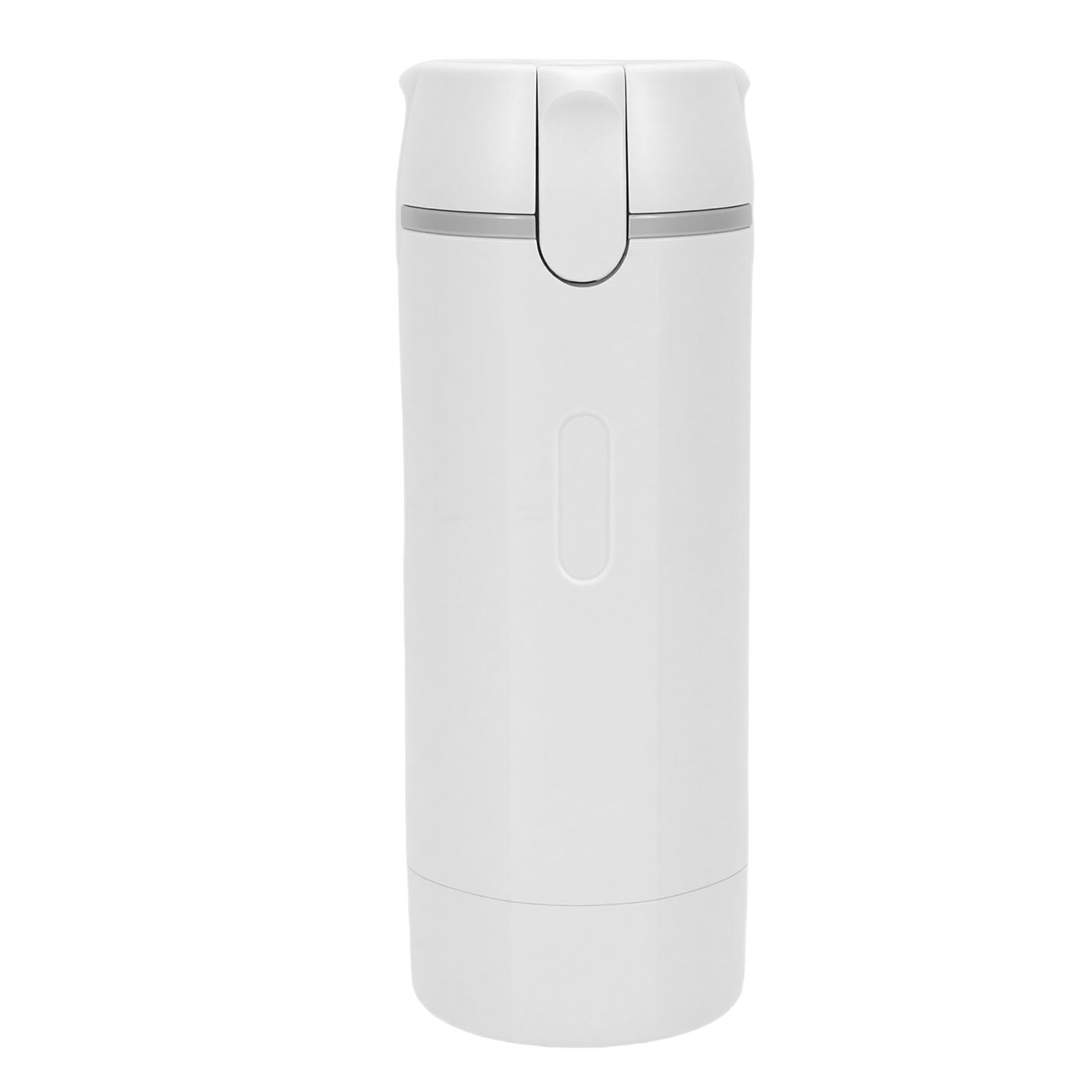 Wakects Flaconi Viaggio Ricaricabili, Contenitori per Liquidi Trasparenti 4 in 1 4 Pezzi 30ml, con Etichette per Shampoo Balsamo Doccia (WHITE)