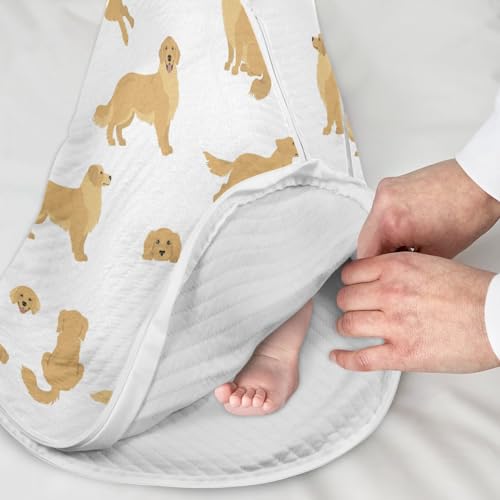 Image of vvfelixl Bright Funny Dinosaurs Baby Sleeping Bag Sleep Sack,Baby Wearable Blanket Sleep Suit for 0-6 Months