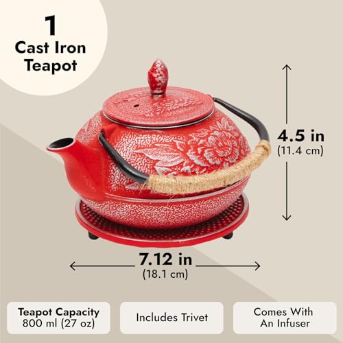 Cast Iron Teapot