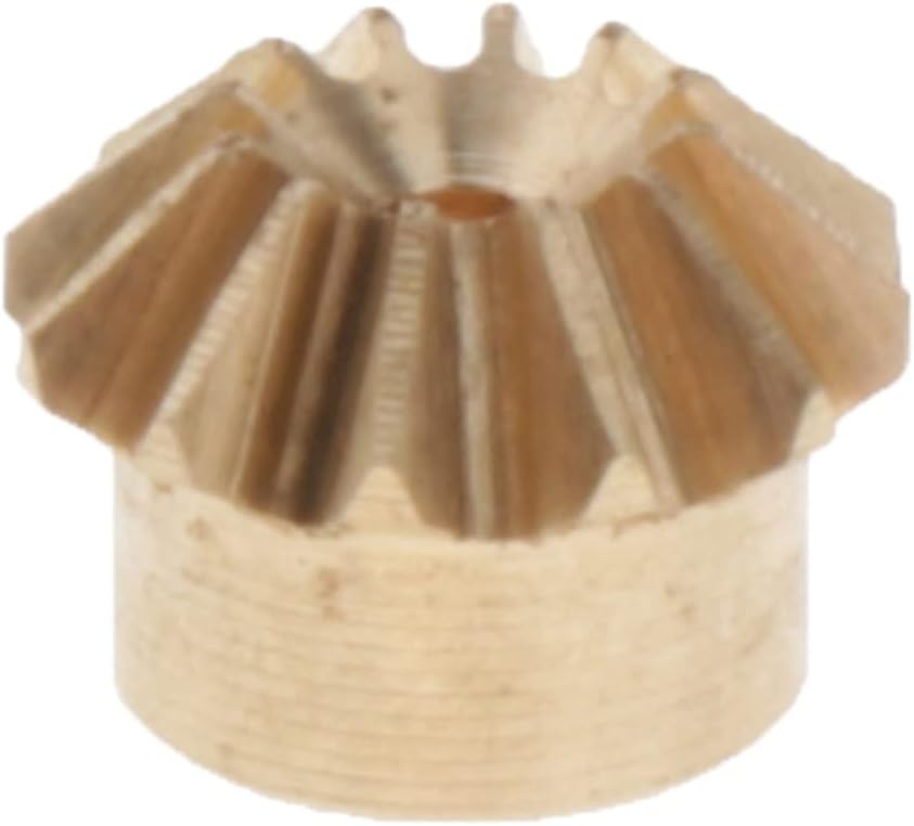 0.4 Modulus Brass Bevel Gear 12 Tooth 1mm Diameter Inner Hole