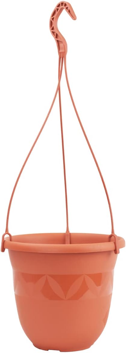 Plastard Blumentopf Hängeampel 21 cm Durchmesser Farbe Terrakotta