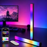 LuminexDesigns Smart Barre Luce LED RGB per TV e Gaming, 40cm Luci Intelligenti, Sincronizzazione con lo Schermo, App Control, Decorazione per Stanza Gamer e Idea Regalo VYBE Desk