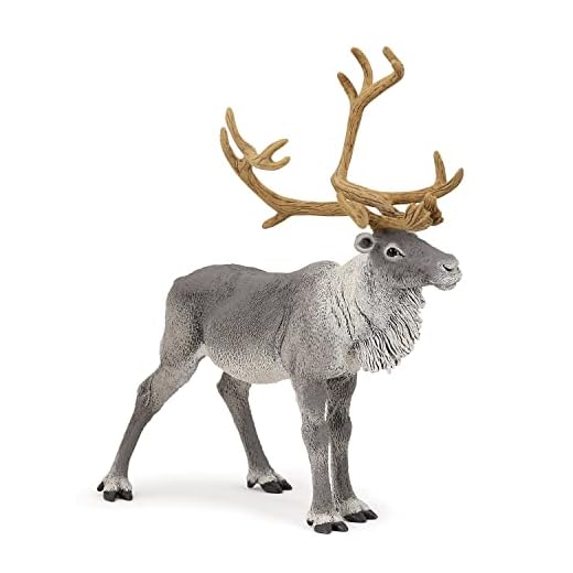 Papo - Figurine animal - Renne, Esprit du Grand Nord, Jouet enfant dès 3 Ans - Découverte des Traditions Hivernales et des Animaux Polaires