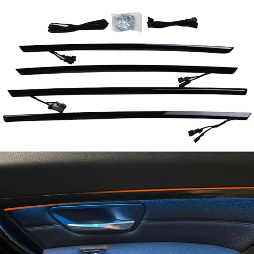 Amazon | Hacreyatu 車内ドア LED 照明 アンビエントライト トリム