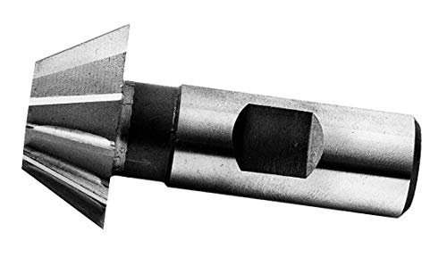 Image of 1 /2 inch Diameter 45 Degree Chamfer Tool, HSS, 1 /8 inch Wide, 3 /8 Shank, High Speed Steel, Super Tool, 85201, USA Made