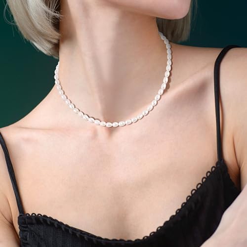 Collier perle d'eau douce argent 925 COAI le cadeau idéal pour elle