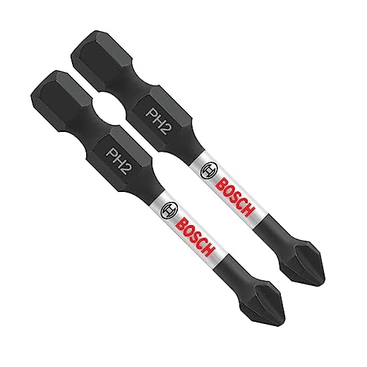 Bosch ITPH2215 15 Pc. Impact Tough 2 In. Phillips #2 Power Bits
