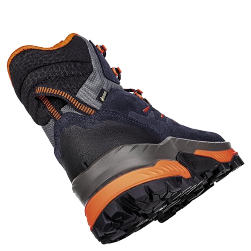 LOWA Stiefel mittel RANDIR GTX MID navy/flame, 45