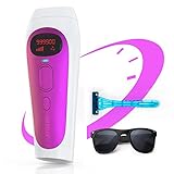 IPL Laser Hair Removal Device for Women, 999,900 Flashes At-Home Permanent Painless Hair Remover for Facial Whole Body