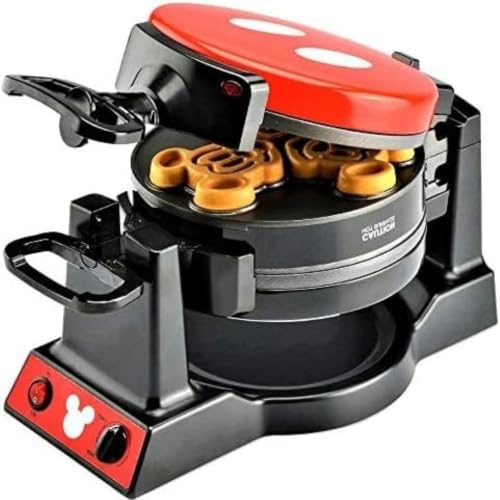 Image of Disney Mickey Mouse MIC-62 Double Flip Waffle Maker by Select Brands