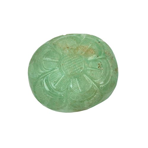 Émeraude naturelle de Zambie verte véritable, pierre précieuse cabochon pour bijoux