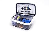 Sundstrom H05-5721S Pro Pack Respirator Kit with SR 100 S/M Silicone Half Mask, SR 232 OV/AG Chemical Cartridge, P100/HE Particulate Filter and Prefilters
