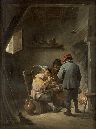 Tableau David Teniers le Jeune impression sur toile 60x90cm pour salon