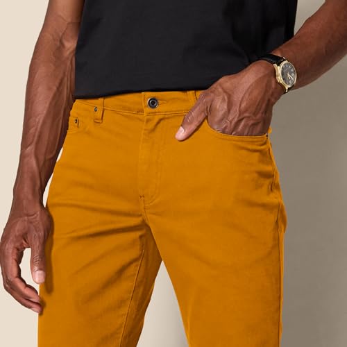 Image of Amazon Essentials Men's 5-Pocket Stretch Twill Casual Pants