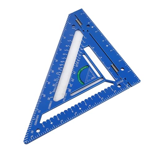 Herramienta escuadra de aluminio con transportador inalámbrico miniatura 7