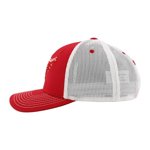 Image of ZHATS NHL Unisex-Adult NHL Officially Licensed Adjustable Snapback Hat Dakota Icon Team Color