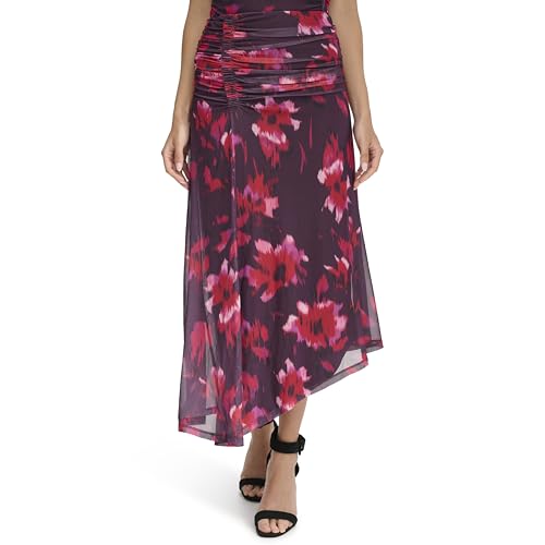 Calvin Klein Women's Printed Angle Hem Skirt2