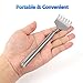 YIMICOO Extendable Back Scratcher for Men 3 Pack Portable Telescopic Metal Back Scratchers/Hand Massager with Pocket Clip for Thanksgiving, Birthday, Christmas Gifts