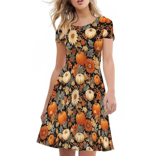 Image of Forchrinse Native Aztec Style Black White Geometric Women's Midi Dress Casual Long Dress Round Neck Swing Dress