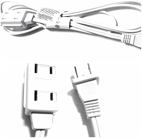 6 feet Wall Hugger Extension Cord White Color