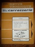  REVUE TECHNIQUE CARROSSERIE N°23 C FIAT 124 ET SES DERIVES