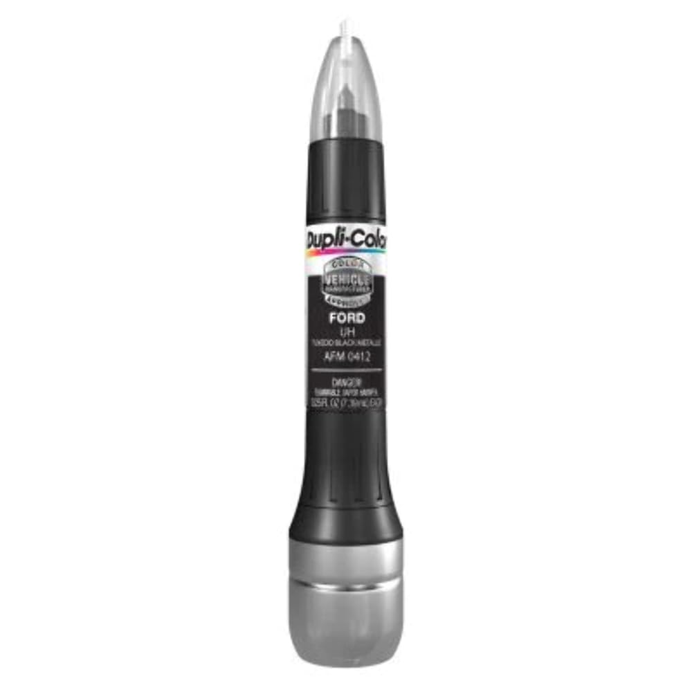 Dupli-Color AFM0412 Scratch Fix All-In-1 Exact-Match Automotive Touch-Up Paint – Ford Tuxedo Black Metallic – Paint Pen, 0.5 Fl Oz (Pack of 1)