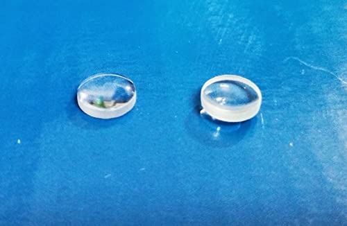 Image of 5.5mm dia lens pair, 12mm focal length for various purposes, for making eyepiece,plano convex lenses