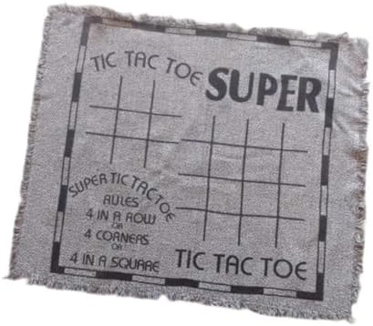 Conjunto de Jogo de Damas e Jogo da Velha para Atividades em Famí...