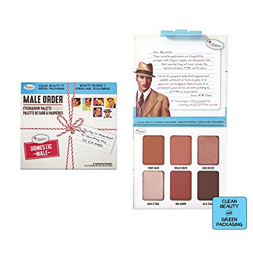Male Order Domestic Eyeshadow Palette by the Balm for Women - 0.46 oz Eye Shadow