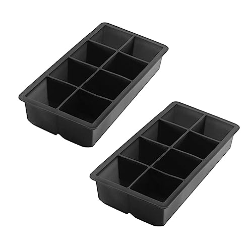 Bandejas de silicona para cubitos de hielo 21 celdas negro miniatura 6